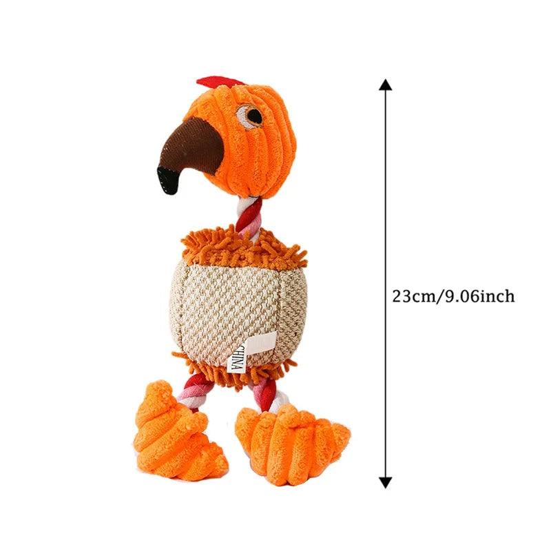Bird Plush Chew Toy