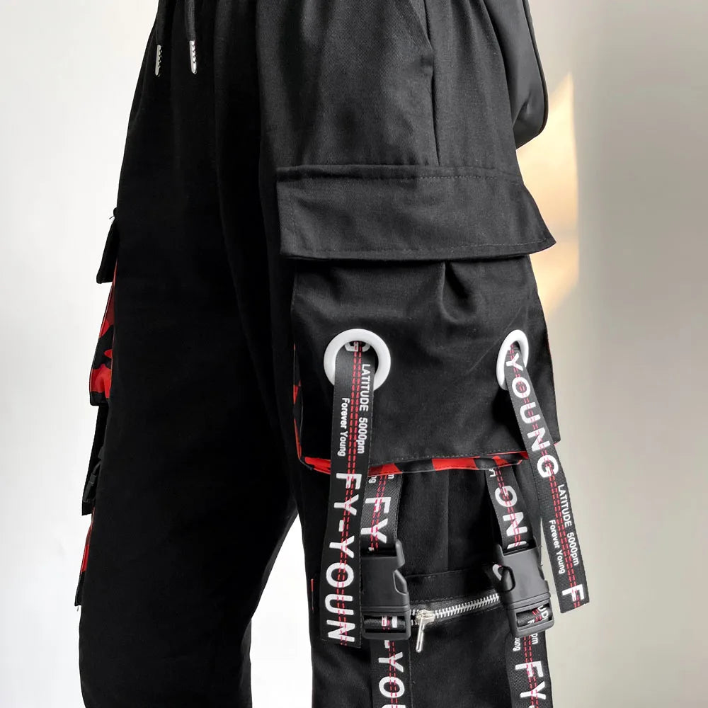 Harajuku Chain Cargo Joggers