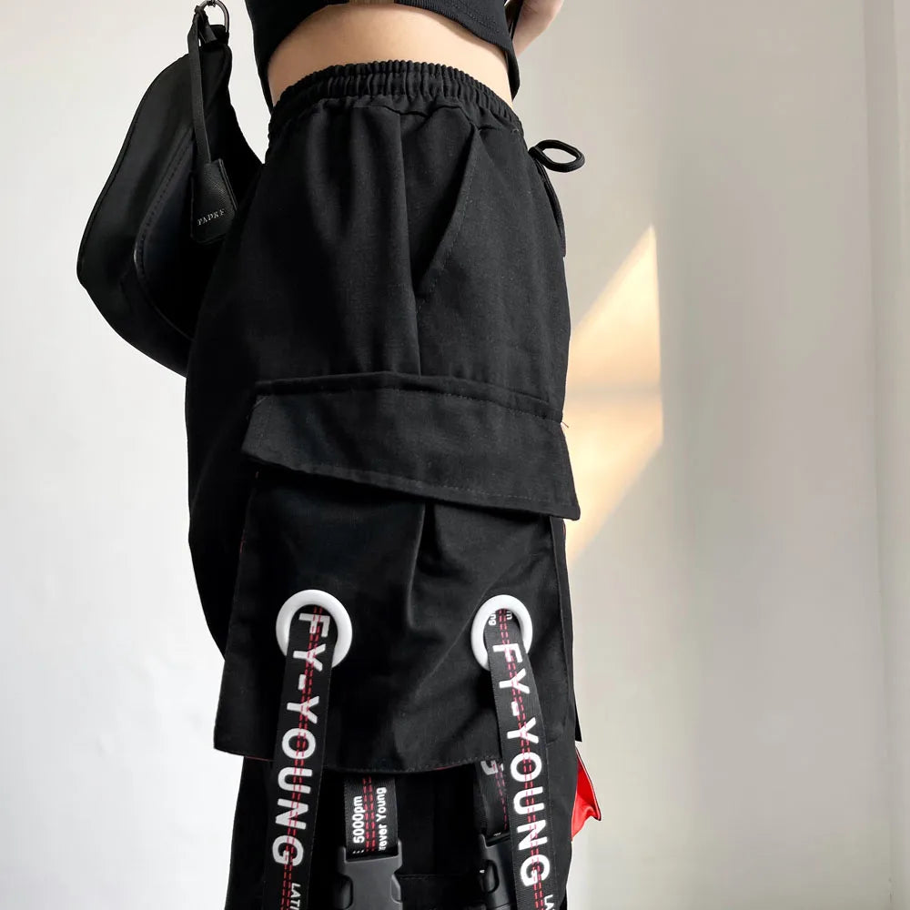 Harajuku Chain Cargo Joggers