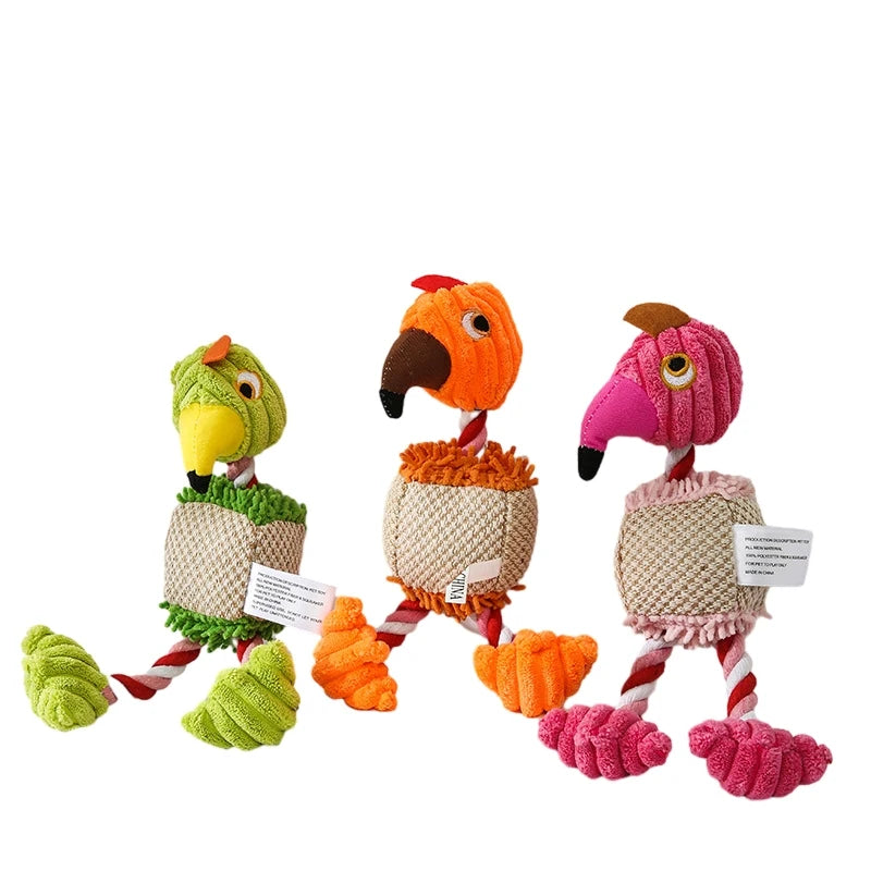 Bird Plush Chew Toy