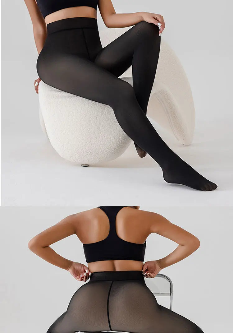Thermal Sheer Fleece Leggings