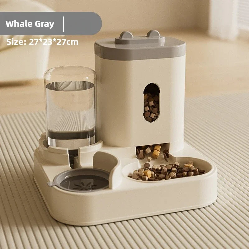 Automatic Cat & Dog Feeder With Water Dispenser