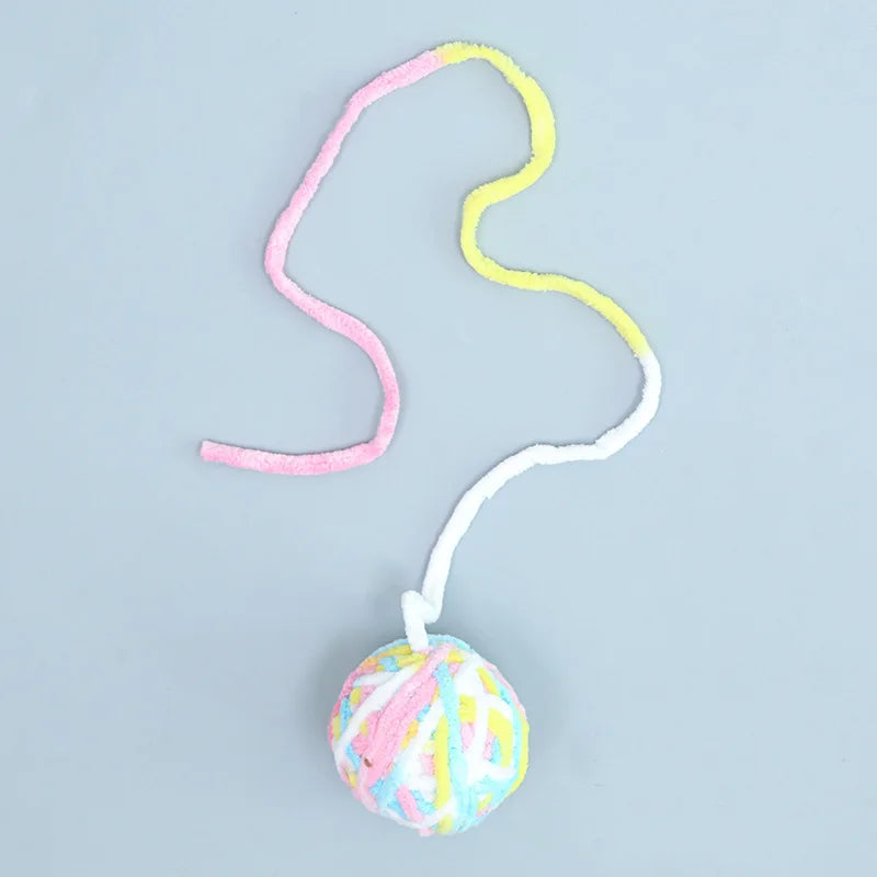 Soft Yarn Cat Ball