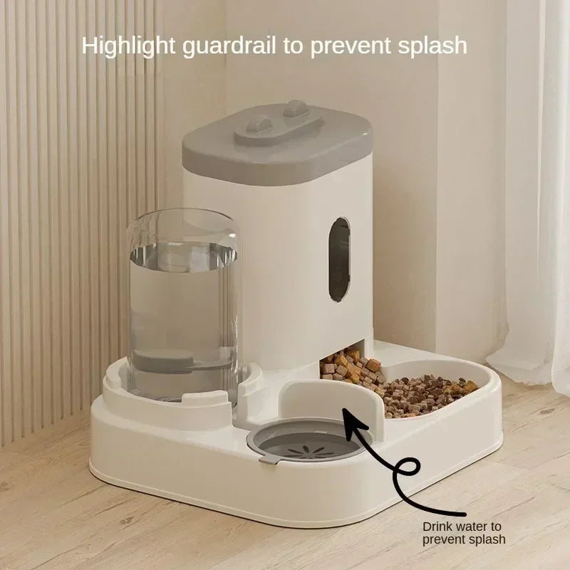 Automatic Cat & Dog Feeder With Water Dispenser