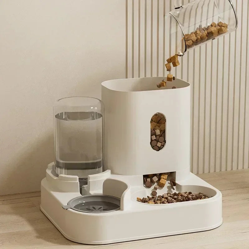 Automatic Cat & Dog Feeder With Water Dispenser