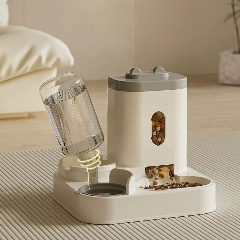 Automatic Cat & Dog Feeder With Water Dispenser