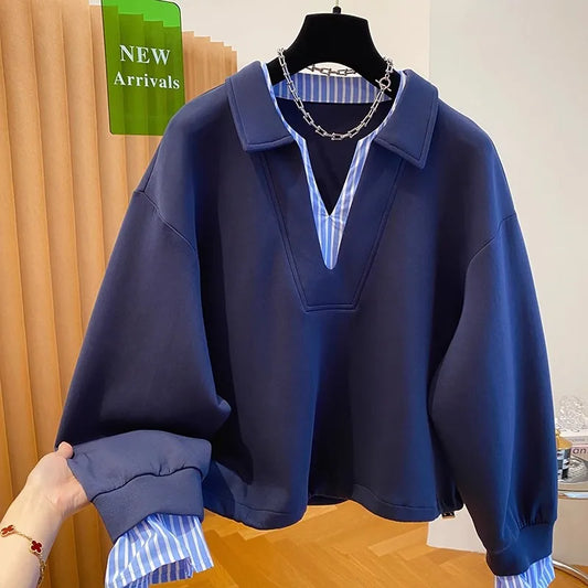 Oversized Layered Style Hoodie