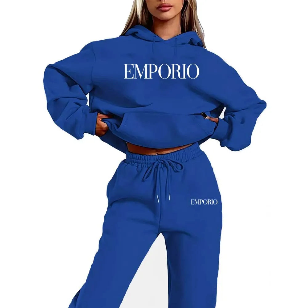 EMPORIO Hoodie & Jogger Set
